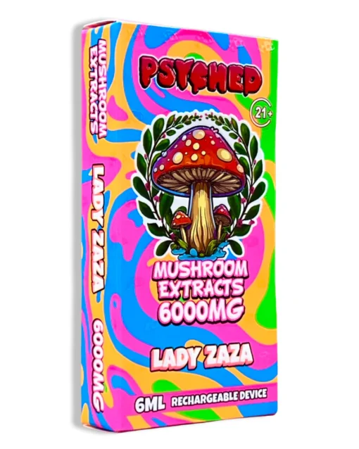 PSYCHED Vape - Psyched Lady Zaza 6ml Mushroom Disposable