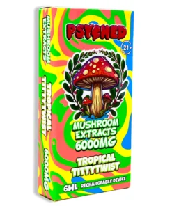 PSYCHED Vape - Psyched Tropical TittyTwist 6ml Mushroom Disposable vape