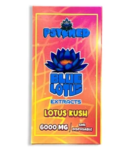 PSYCHED Vape - Blue Lotus Extract Lotus Kush - 6ML Disposable